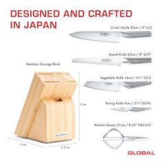 Global knives 6 pieces set on amazon for $299