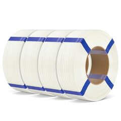 ELEGOO White PLA Basic Refill Filament 4-pack for $53.59 ($13.39/KG) plus free shipping
