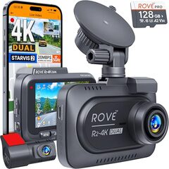 ROVE R2-4K DUAL Dash Cam Front and Rear, STARVIS 2 Sensor $142.49