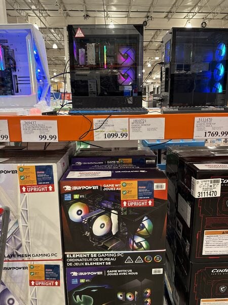 Costco 1099 IBUYPOWER Gaming Desktop Intel Core I5 14400F 16GB 600x600 Smart Fit 