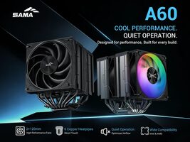 [Newegg] CPU Air Cooler 6 Copper Pipe Heat sink and Thermal Paste Intel AMD $29