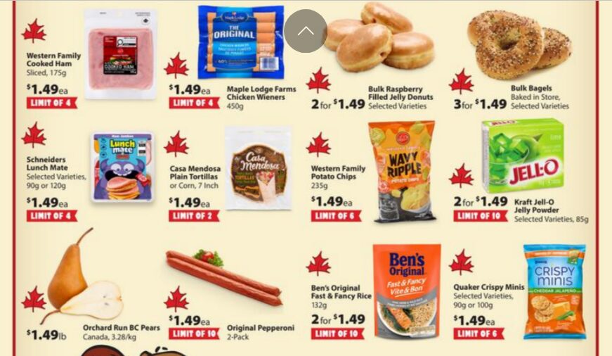 [Save On Foods] $1.49 Day on Tuesday, October 20 - Page 3 ...