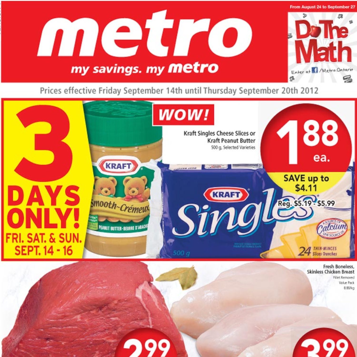 Metro Weekly Flyer - Weekly Grocery Flyer - Sep 14 – 20 - RedFlagDeals.com