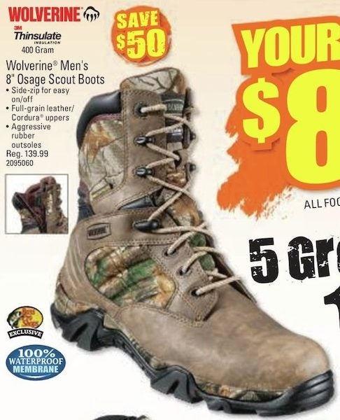 bass pro wolverine boots