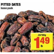 Pitted Dates - $1.49/lb