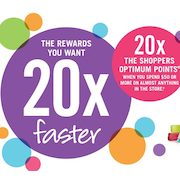 Shoppers Drug Mart: Get 20x the Points When You Spend $50+ With Coupon (September 26)