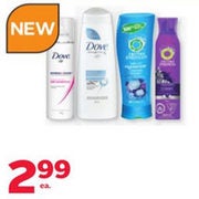 Dove or Herbal Essences Hair Care - $2.99