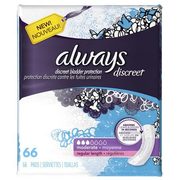 Poise, Depend,Tena or Always Discreet Incontinence Products - $13.77