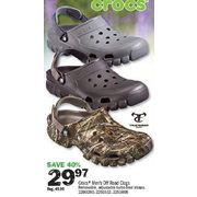 bass pro mens crocs