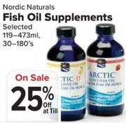 Nordic Naturals Fish Oil Supplements  - 25% off