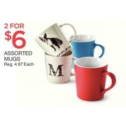 Assorted Mugs  - 2/$6.00