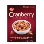 Post Cranberry Almond Crunch Cereal - $2.00 off