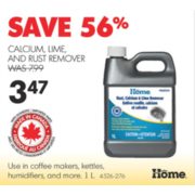 Calcium, Lime, and Rust Remover - $3.47 (56% off)