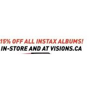 All Instax Albums  - 15% off