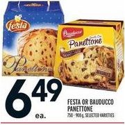 Festa Or Bauducco Panettone  - $6.49