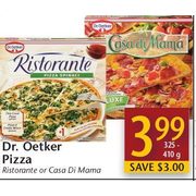 Dr. Oetker Pizza  - $3.99 ($3.00 off)