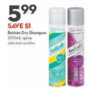 Batiste Dry Shampoo - $5.99 ($1.00 off)