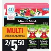 Minute Maid, Nestea  or Five Alive Juice - 2/$5.50
