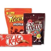 Nestle, Cadbury, Hershey's Or Mars Bagged Chocolate Or Multipack Chocolate - $4.79