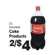 Coke Products - 2/$4.00