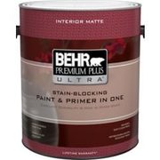 Behr Premium Plus Ultra Interior Matte Stain-Blocking Paint & Primer in One - $39.97 ($10.00 off)