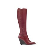 Varin Wedge Boots - Wine Leather - $149.99 ($39.01 Off)
