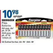 Energizer Batteries  - $10.98