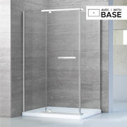 42" X 34" Shower Kit With Door And Left Side Base Kurio Collection - $709.00 ($79.00 Off)