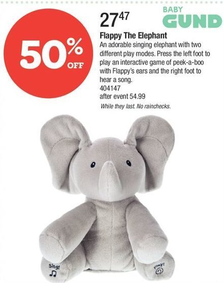 gund elephant canada