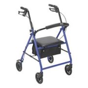 Drive Rollator Independent Living Device, Blue, 6-in - $129.99 ($130.00 Off)