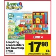 LeapFrog Leap Builders 123 Counting Train - $17.98