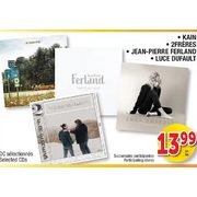 Kain, 2 Freres, Jean-Pierre Ferland, Luce Dufault Cds - $13.99
