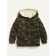 Unisex Sherpa-lined Zip Hoodie For Toddler - $16.00 ($13.99 Off)