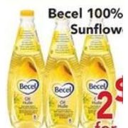 Becel 100% Canola and Sunflower Oil Blend - 2/$11.00