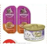 Friskies Fancy Feast or Whiskas Perfect Portions Wet Cat Food - 5/$4.00