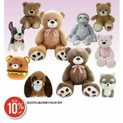 Valentine's Plush Toys - Up to 10% off