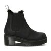 Dr. Martens - Women's Rometty Fur Heeled Boots In Black - $209.98 ($30.02 Off)