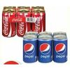 Coca-Cola or Pepsi Mini Cans - 2/$6.00