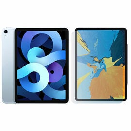 Apple iPad Air 10.9" 64GB Wi-Fi (4th Generation) with Glass Screen Protector - Sky Blue