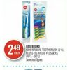 Life Brand  Life Brand Kids Manual Toothbrush, Floss Or Flossers  - $2.49