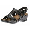 Lexi Walnut Q Black Leather Slingback Sandal By Clarks - $99.99 ($10.01 Off)