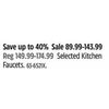 Delta Kitchen Faucets - $89.99-$143.99 (Up to 40% off)