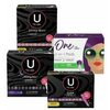 U by Kotex or One by Poise Pads, Liners or Tampons - $8.99/pkg