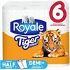 Royale Bathroom Tissue Tiger Towel Paper Towels or Facial Tissues  - $7.99