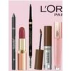 L'Oreal Infallible Pro Eyeliner, Colour Riche Lip Stick, Brown Stylist Definer Plump & Set Brow or Glow Paradise Balm-in-Gloss - $