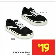 Kids' Casual Shoes - $19.00