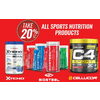 Xtend, Biosteel, Cellucor All Spots Nutrition Products - 20% off