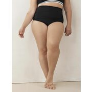 High-waisted Solid Swim Brief - Active Zone - $24.99 ($24.96 Off)