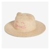 Baby Girls' Cat Ear Straw Hat In Rose - $9.94 ($2.06 Off)