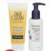 Aveeno Lotion, Neutrogena or Aveeno Facial Cleansers - $8.99